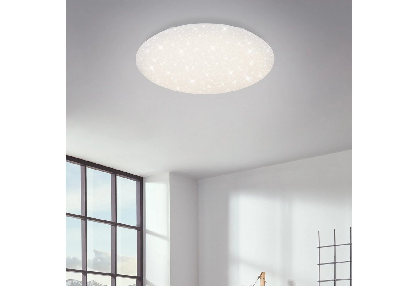 SMART LED Deckenleuchte, 50 cm, 42 W, Weiß