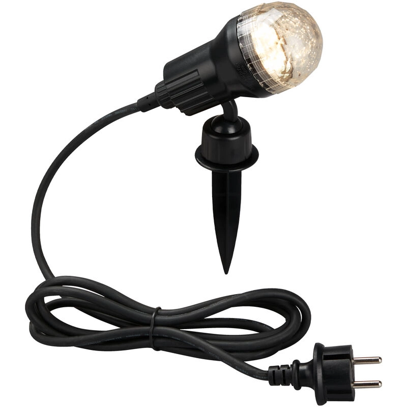 LED Außenleuchte, 11 cm, 3 W, Schwarz