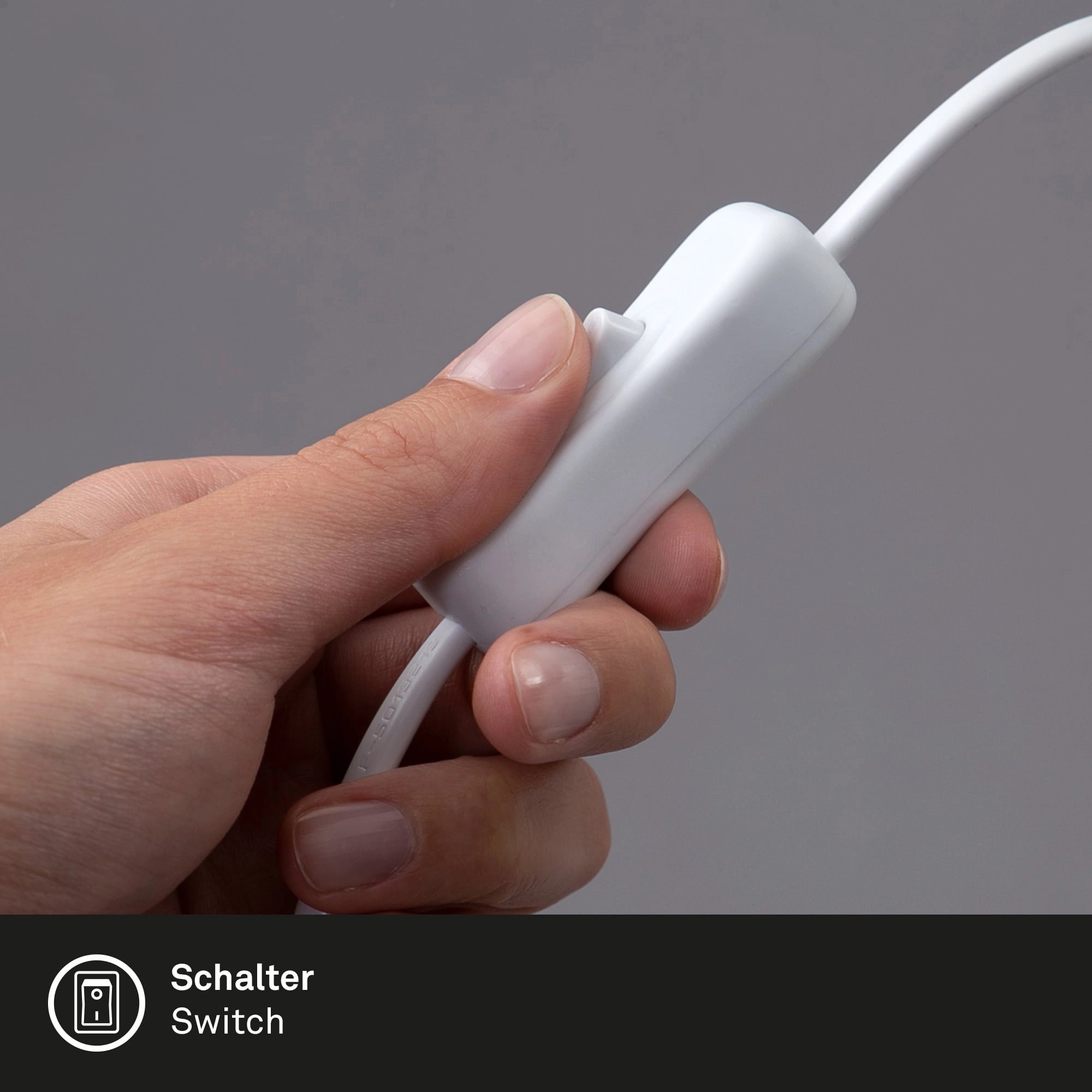 STERNENHIMMEL LED Stehleuchte, 103,5 cm, 12 W, Weiß-Chrom