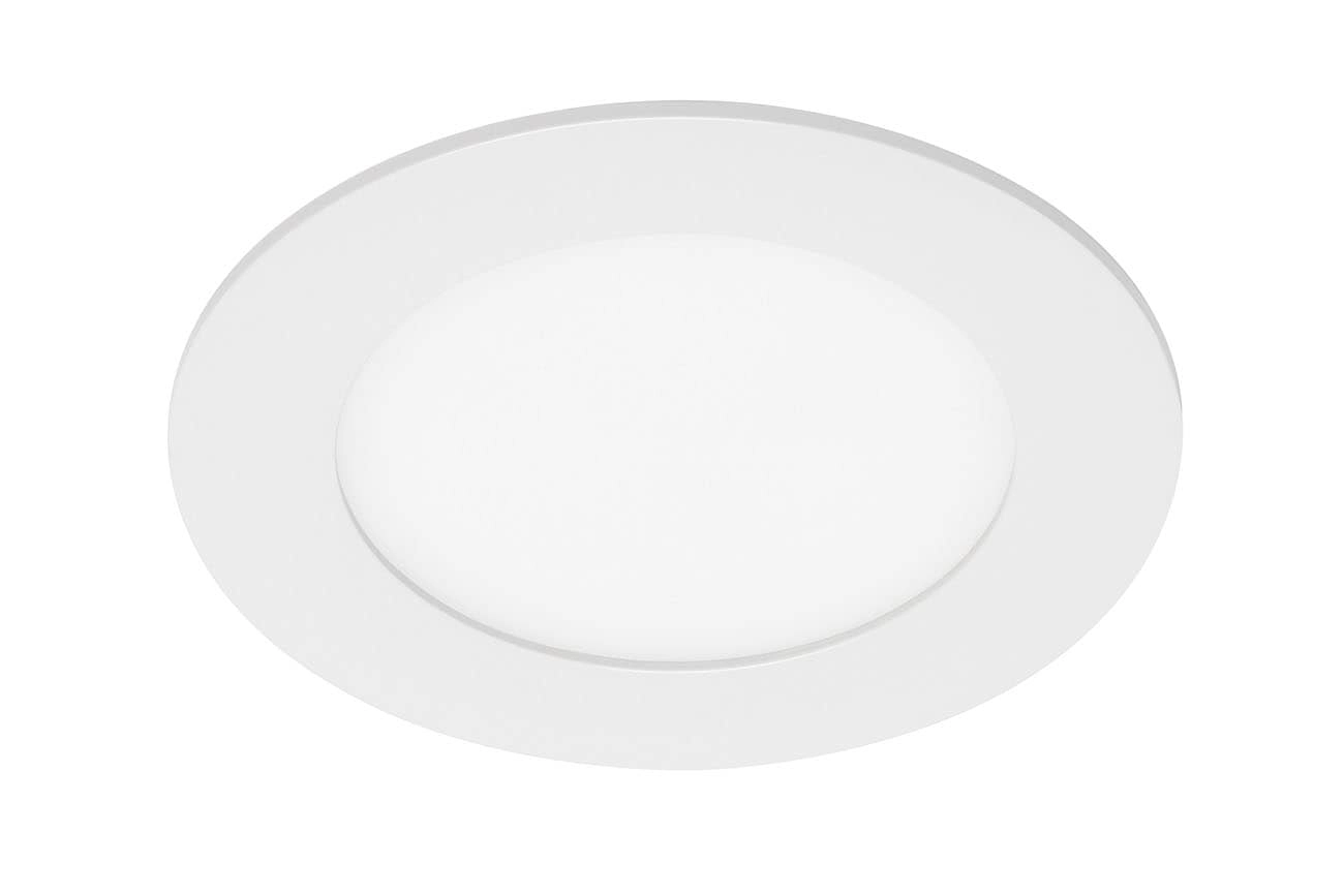 LED Einbauleuchte, Ø 12 cm, 7 W, Weiß