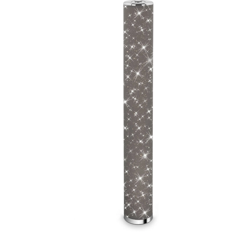STERNENHIMMEL LED Stehleuchte, 103,5 cm, 12 W, Grau-Chrom
