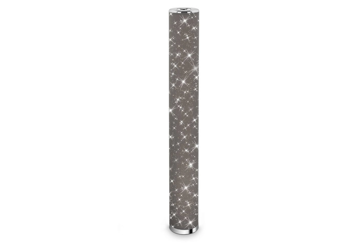 STERNENHIMMEL LED Stehleuchte, 103,5 cm, 12 W, Grau-Chrom