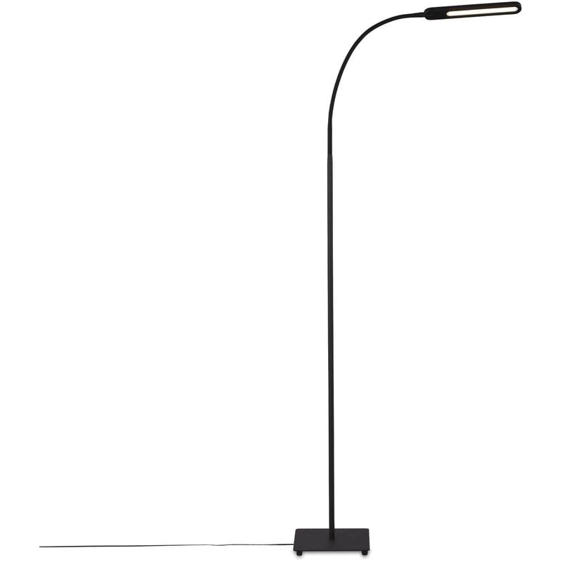 CCT LED Stehleuchte, 20,8 cm, 8 W, Schwarz