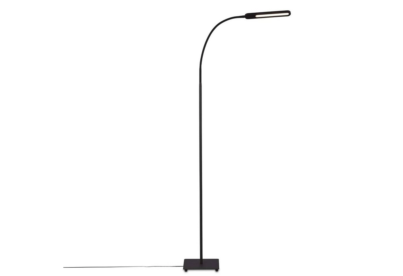 CCT LED Stehleuchte, 20,8 cm, 8 W, Schwarz