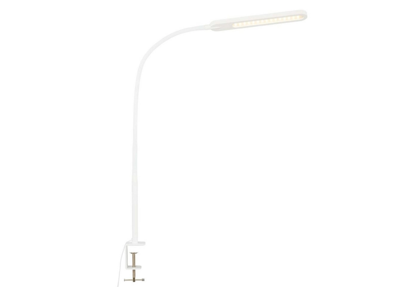 CCT LED Klemmleuchte, 50 cm, 8 W, Weiß