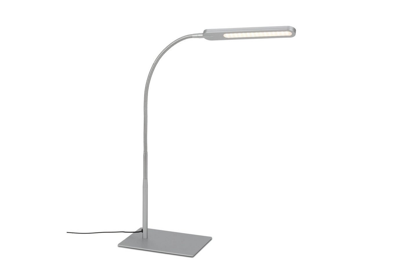 CCT LED Tischleuchte, 23 cm, 8 W, Silber