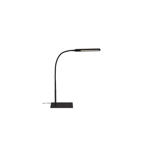 CCT LED Tischleuchte, 23 cm, 8 W, Schwarz