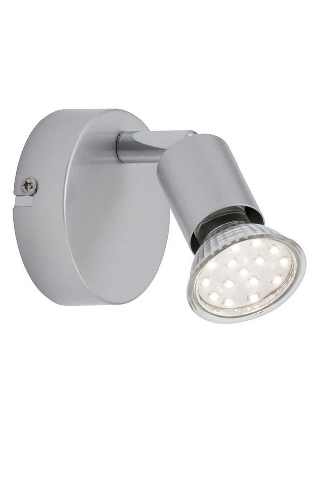 LED Spot Wandleuchte, Ø 8 cm, 3 W, Titan