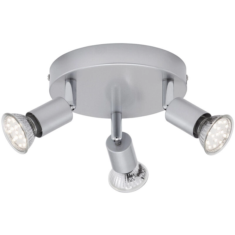 LED Spot Deckenleuchte, Ø 16 cm, 9 W, Titan