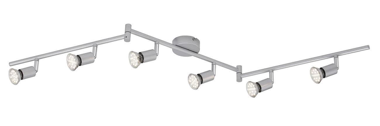 LED Spot Deckenleuchte, 120,4 cm, 18 W, Titan