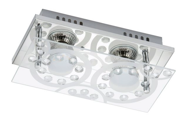 LED Deckenleuchte, 24 cm, 6 W, Chrom