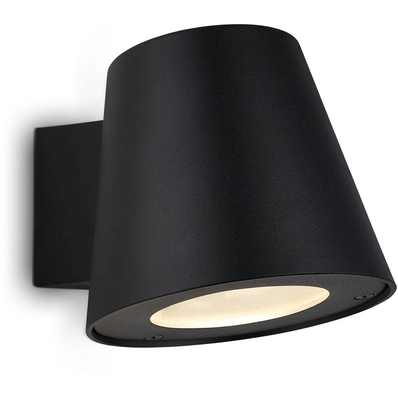 LED Außenleuchte, schwarz, GU10/4,9W