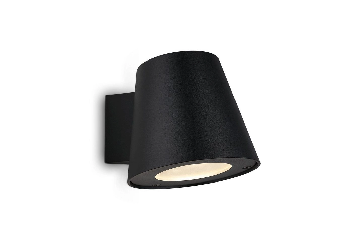 LED Außenleuchte, schwarz, GU10/4,9W