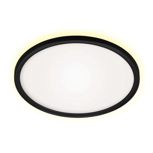 SLIM CCT LED Panel, Ø 29,3 cm, 18 W, Schwarz