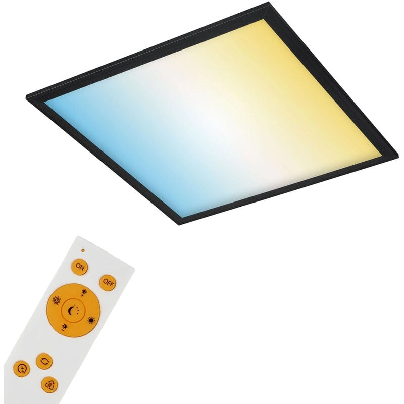 CCT LED Panel, 44,5 cm, 24 W, Schwarz