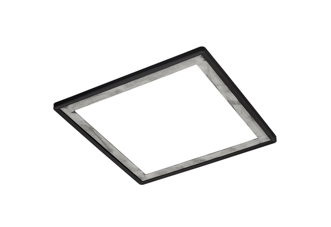 Ultraflaches LED Panel mit LED Backlight, 42 cm, 1x LED, 18 W, 2400 lm, schwarz-silber