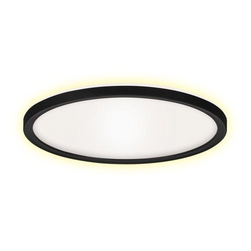 SLIM LED Panel, Ø 29,3 cm, 18 W, Schwarz