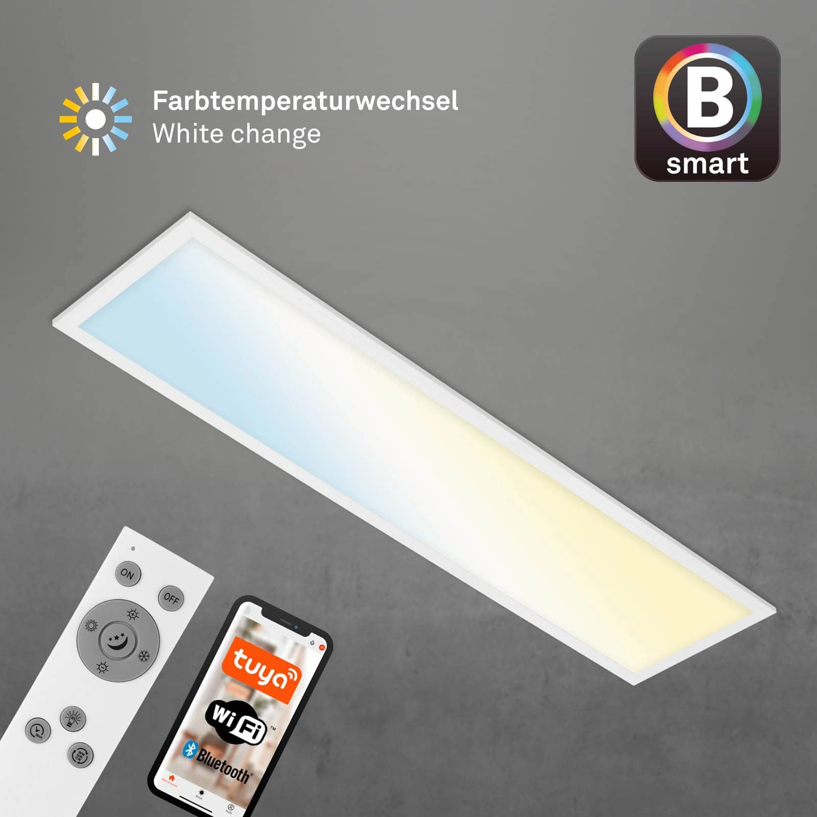 CCT LED Panel, 100 cm, 28 W, 3000 lm, Weiß