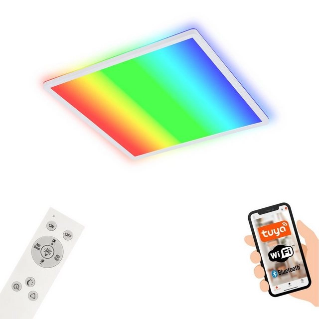 B smart RGB/W-LED Panel, 42 cm, LED-Platine, 22 W, 2700 lm, weiß