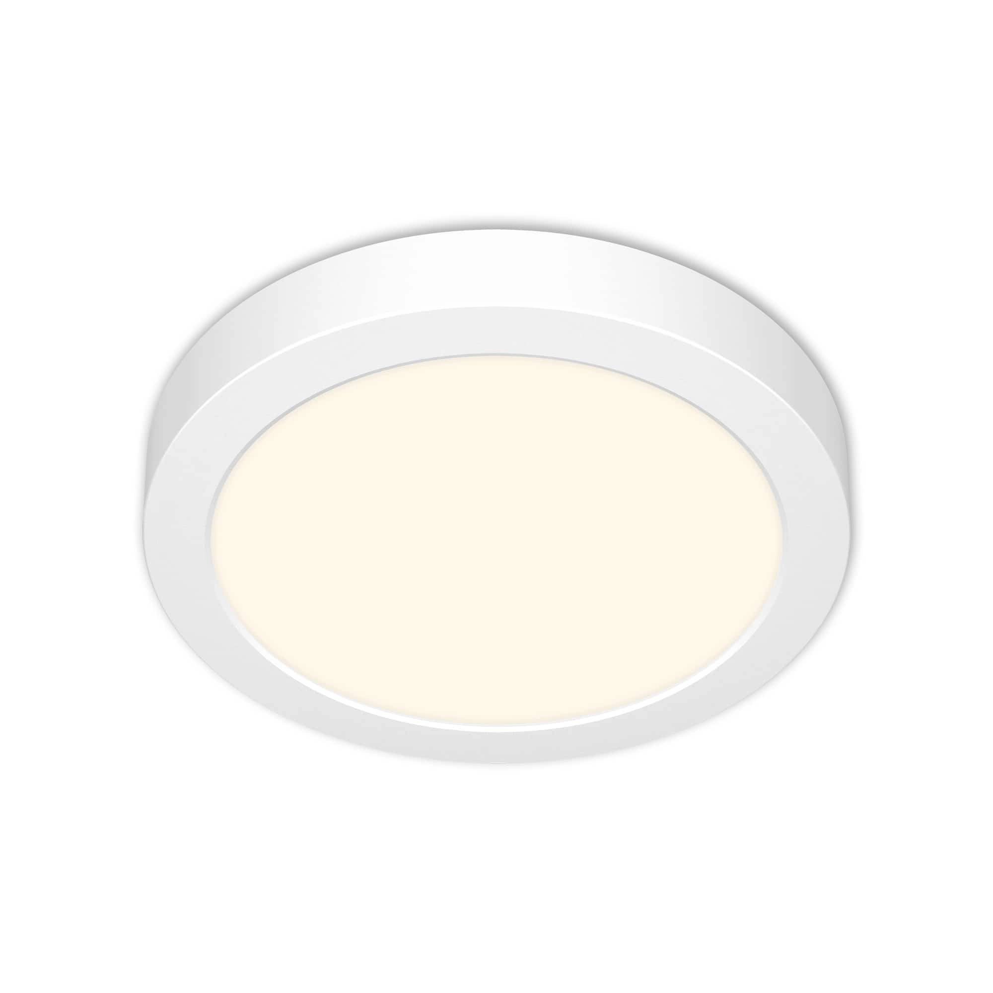 LED Aufbauleuchte Ø 22 cm, LED-Platine, 18 W, 1850 lm, weiß