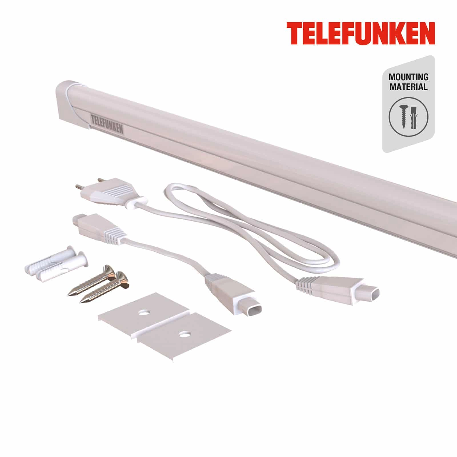 TELEFUNKEN LED Unterbauleuchte, 57,4 cm, 8 W, Weiß
