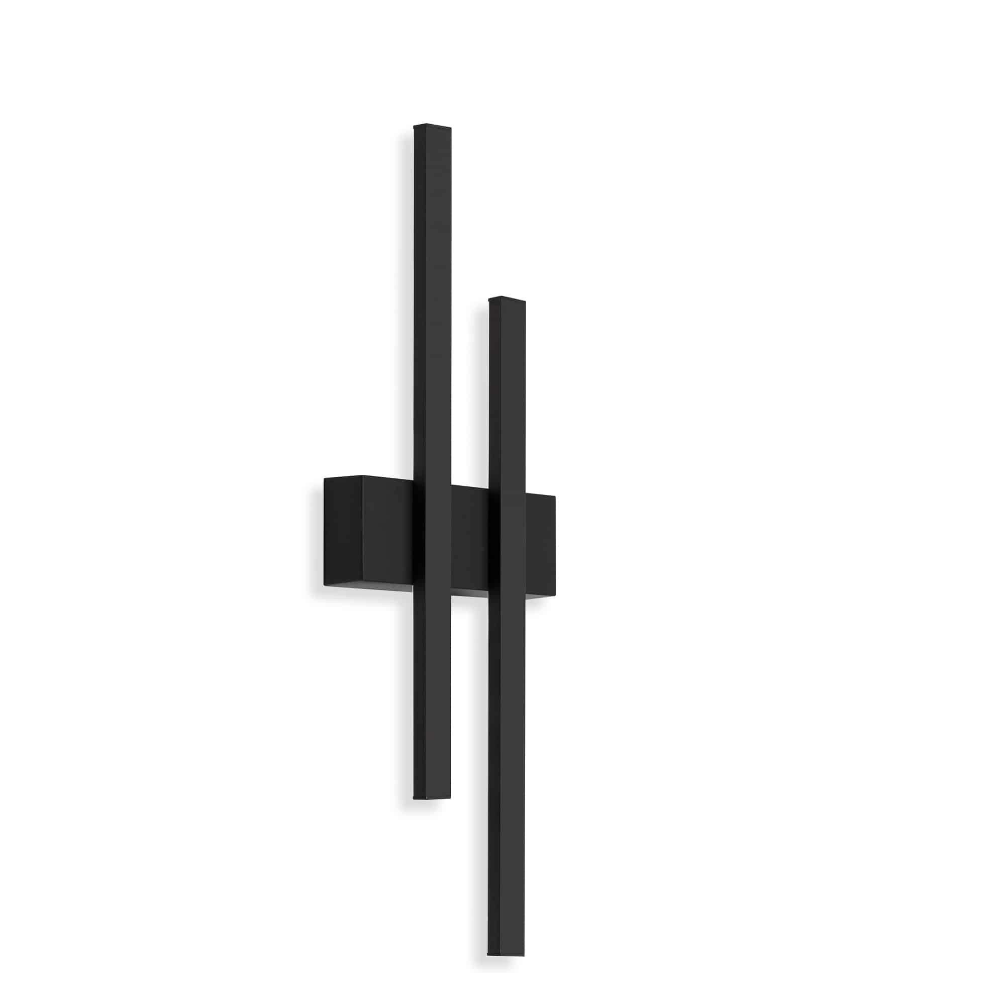 TELEFUNKEN LED Außenwandleuchte, 47 cm, 8 W, Schwarz