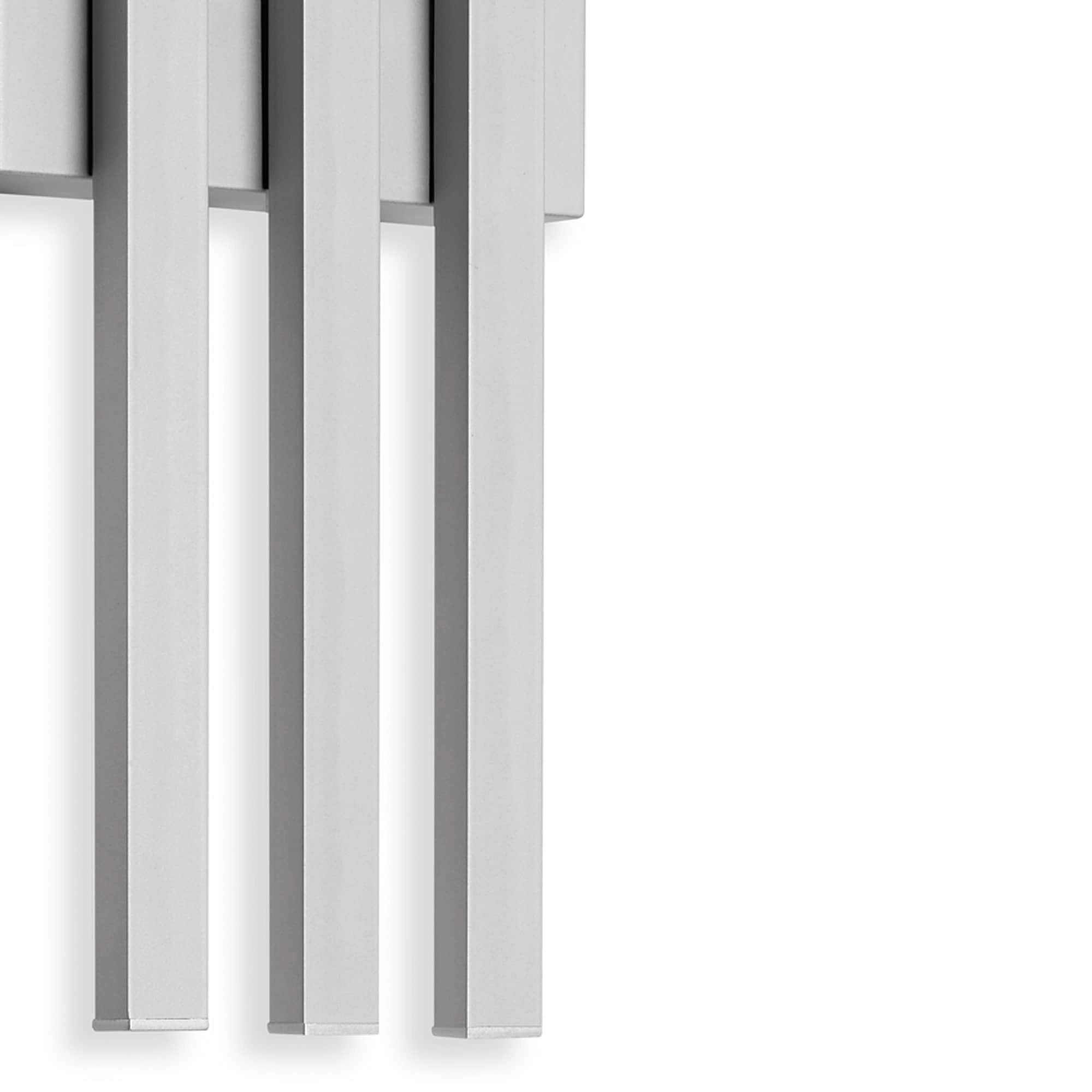 TELEFUNKEN LED Außenwandleuchte, 37 cm, 12 W, Silber