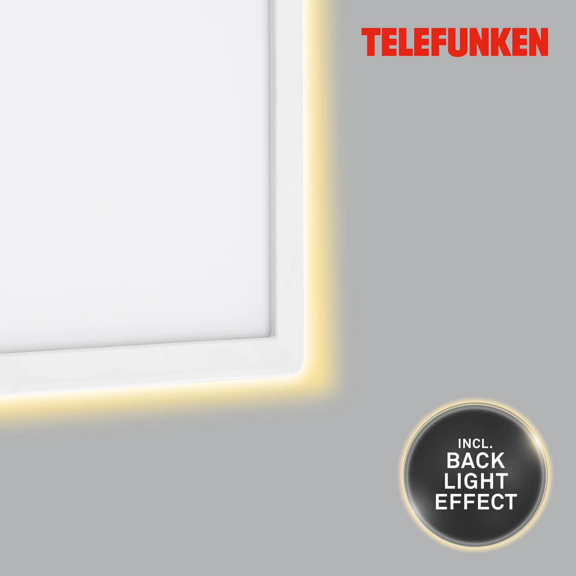 TELEFUNKEN LED Außenwandleuchte, 25 cm, 15 W, Weiß