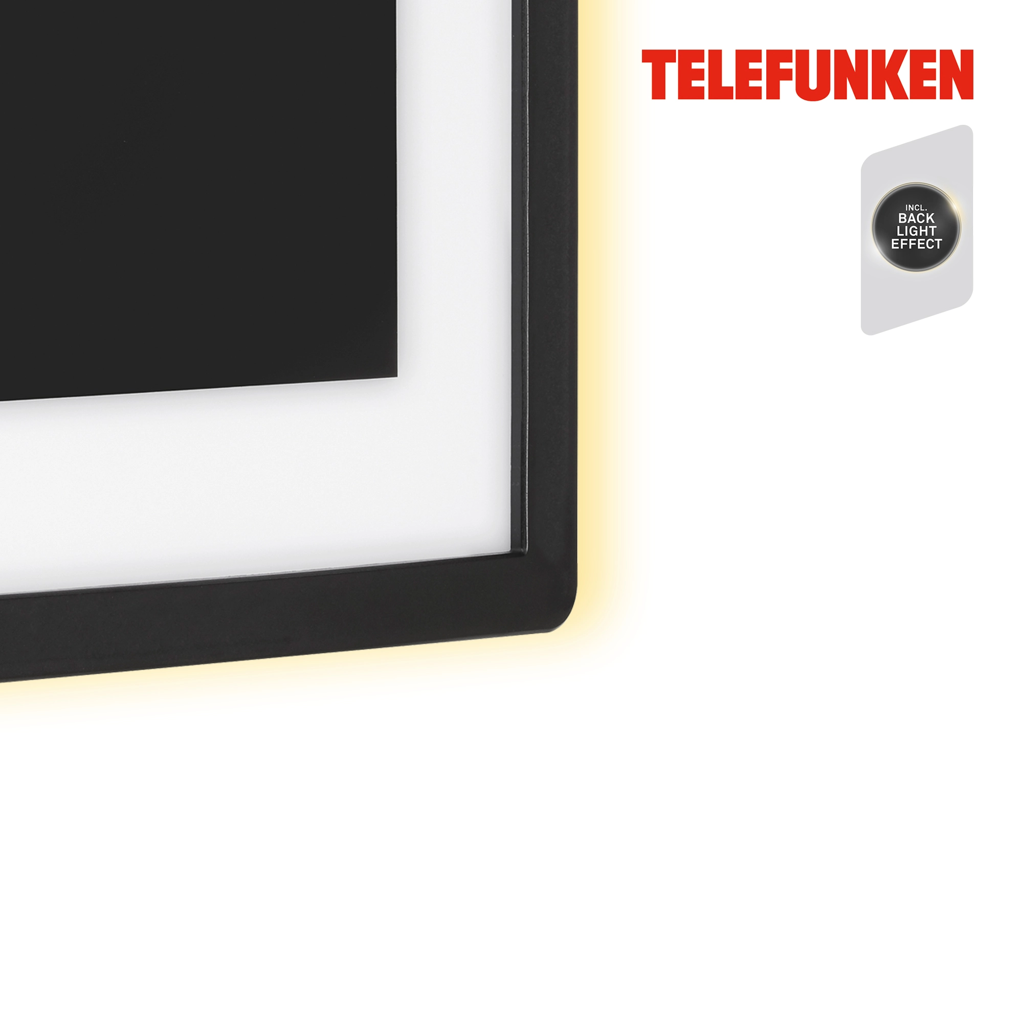 TELEFUNKEN LED Außenwandleuchte, 25 cm, 15 W, Schwarz