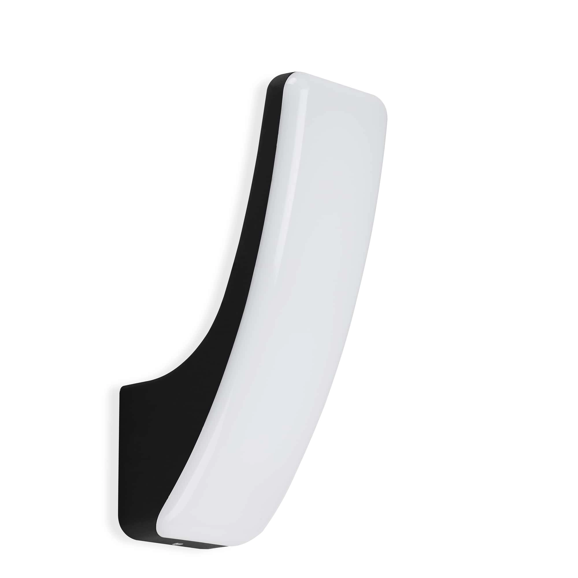 TELEFUNKEN LED Außenwandleuchte, 33,2 cm, 15 W, Schwarz