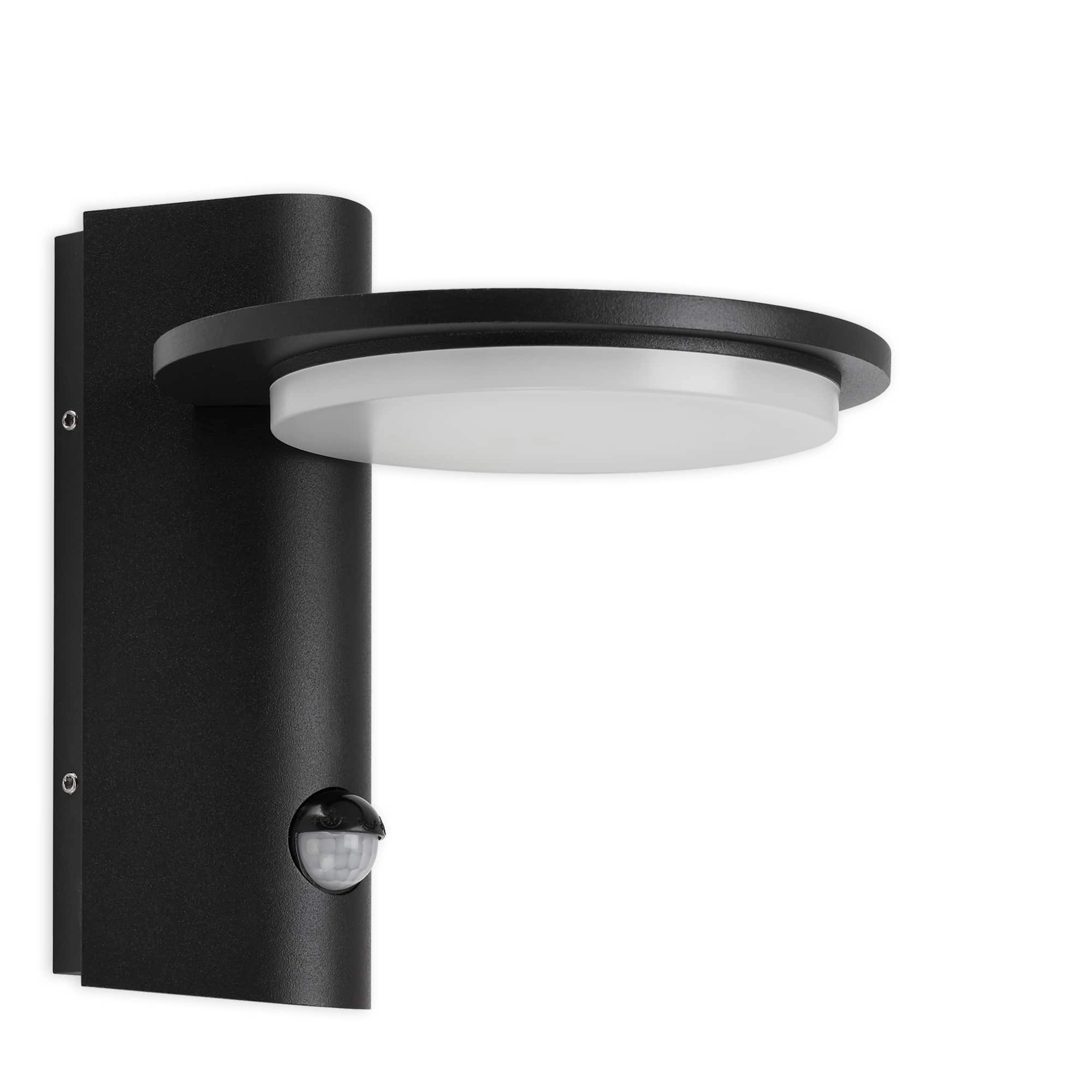 TELEFUNKEN LED Außenwandleuchte, 18 cm, 10 W, Schwarz