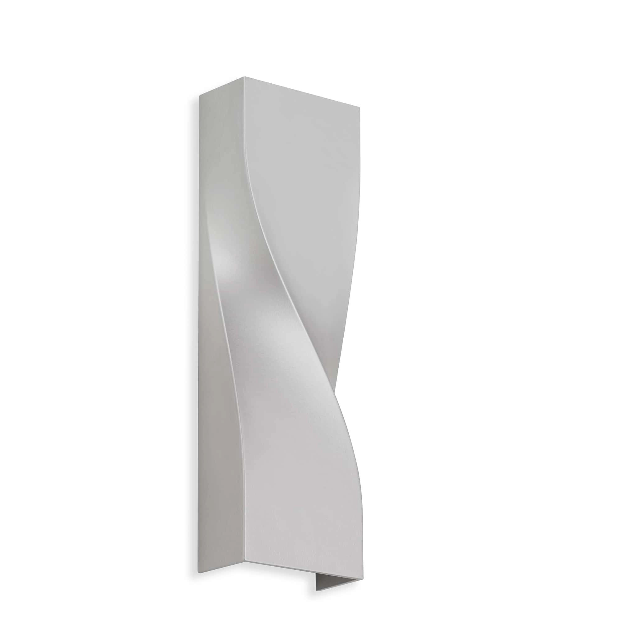 TELEFUNKEN LED Außenwandleuchte, 26 cm, 12 W, Silber