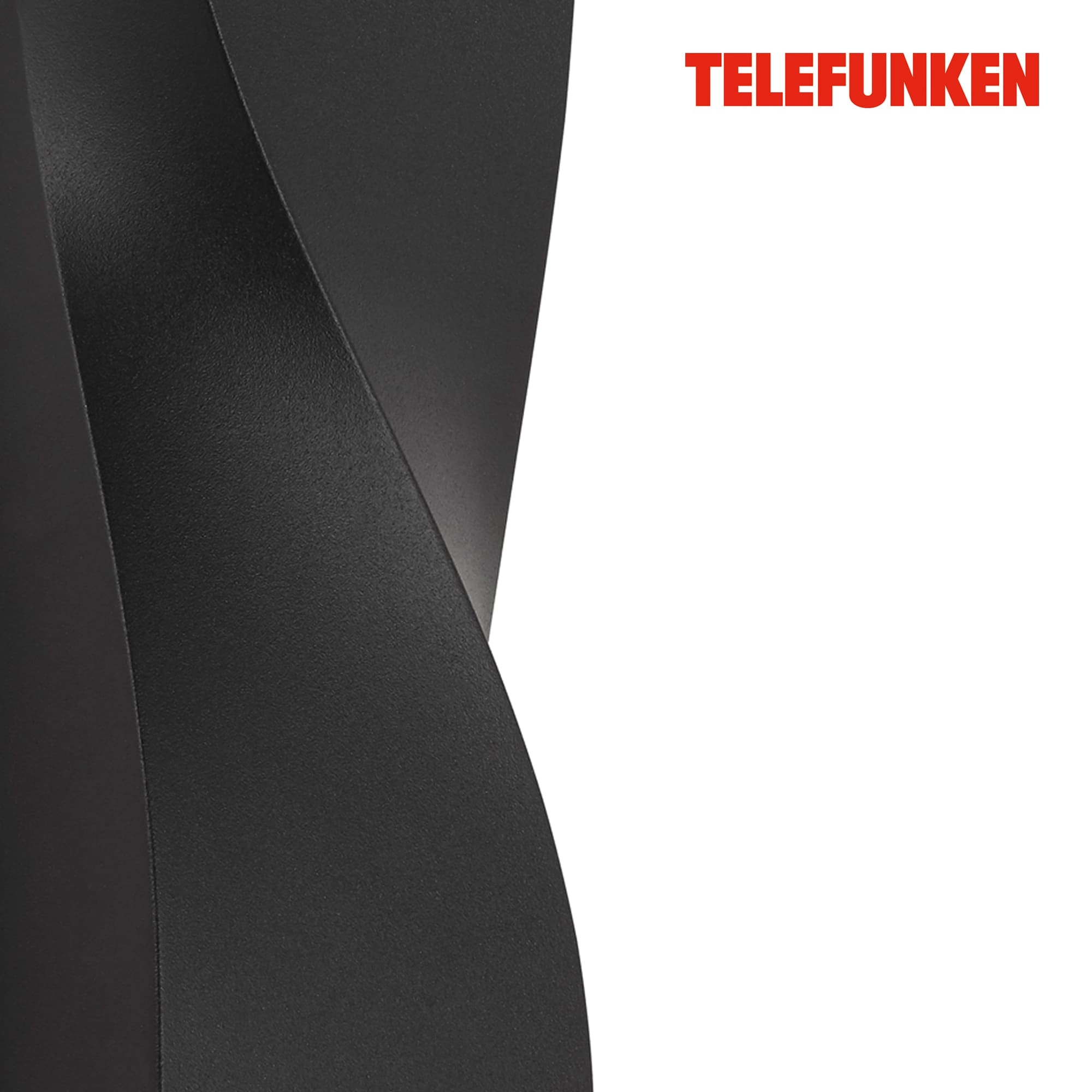 TELEFUNKEN LED Außenwandleuchte, 26 cm, 12 W, Schwarz