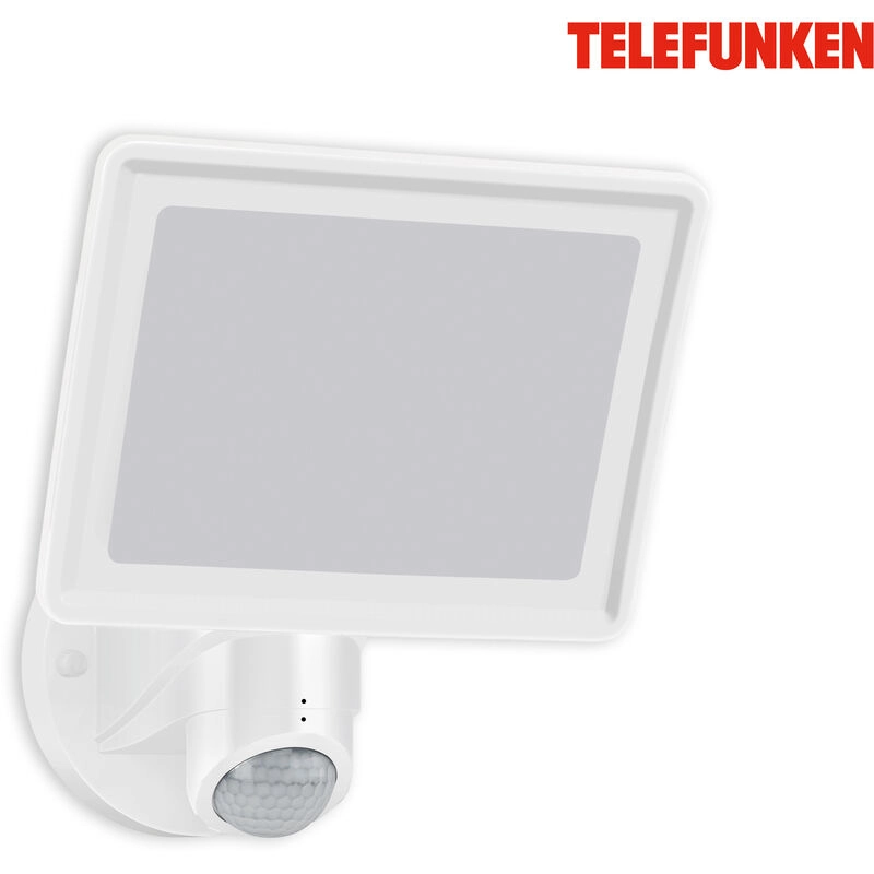 TELEFUNKEN LED Sensor Außenstrahler, 26,3 cm, 20 W, Weiß