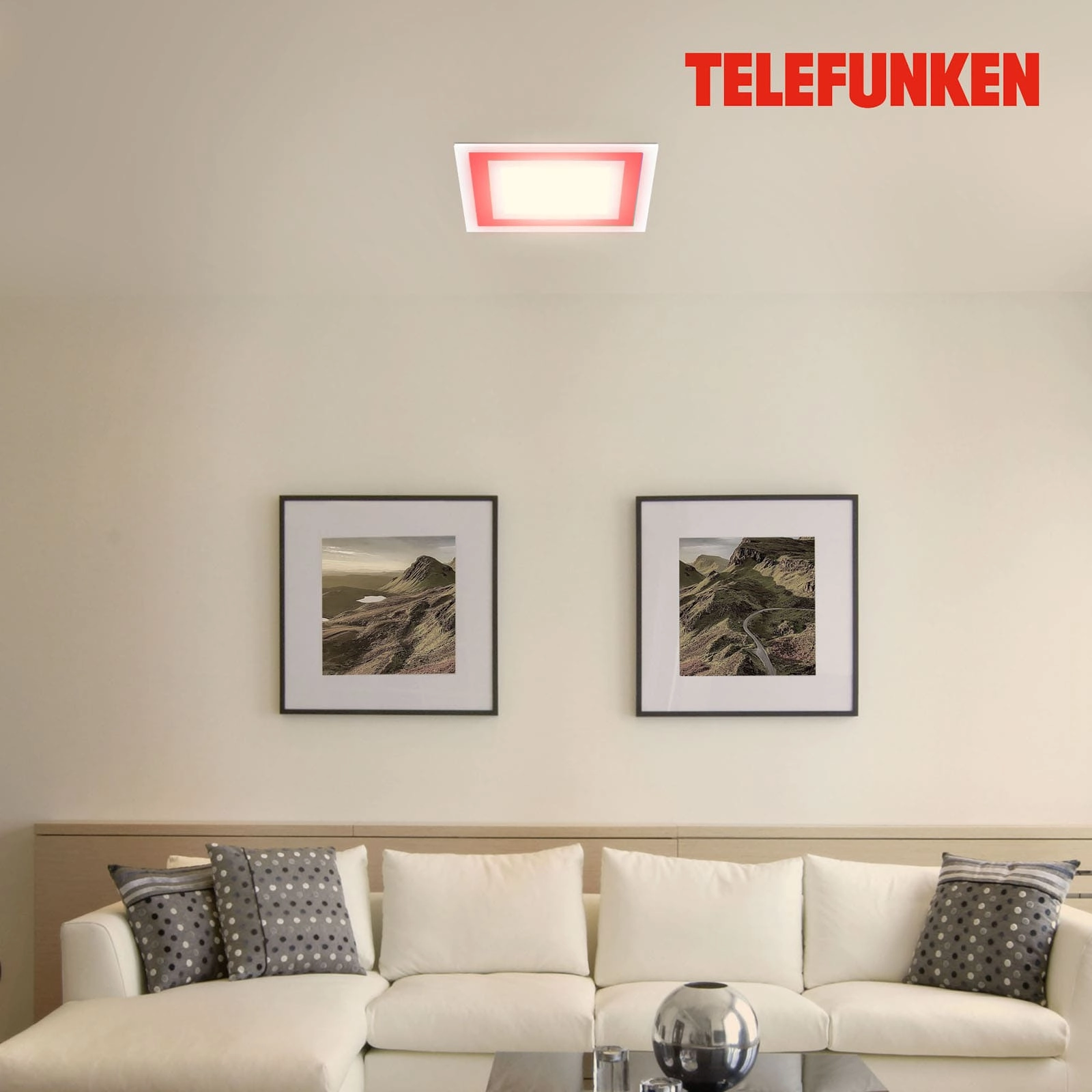 TELEFUNKEN LED Panel, Memory, Fernbedienung, RGB, Timer