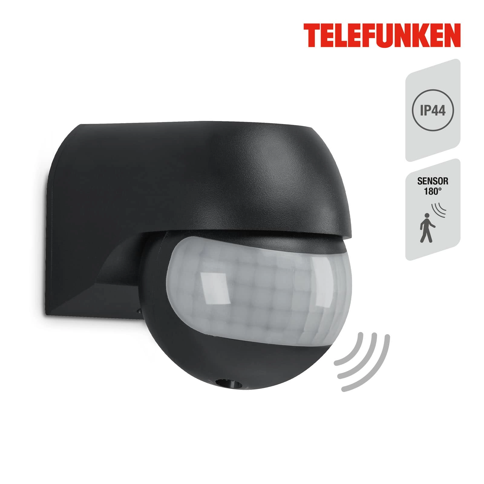Telefunken Bewegungsmelder, Schwarz