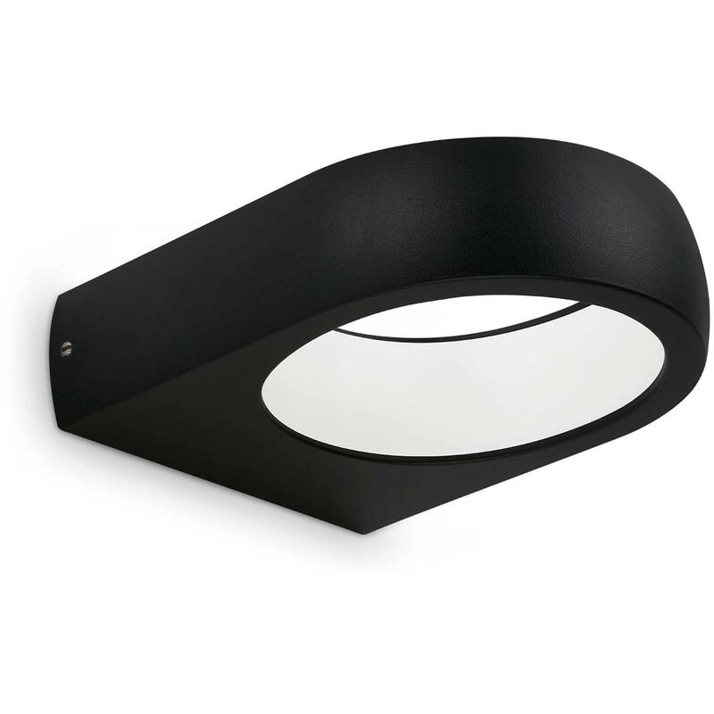 LED Außenleuchte, schwarz, 1xLED/7,5W