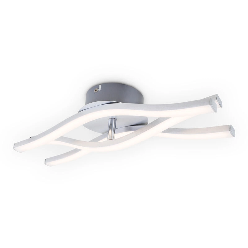 LED Wand- und Deckenleuchte, 36,5 cm, 18 W, Alu
