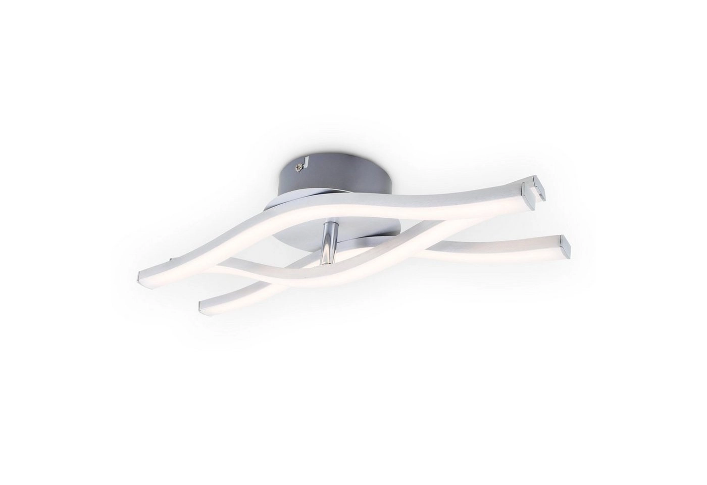 LED Wand- und Deckenleuchte, 36,5 cm, 18 W, Alu