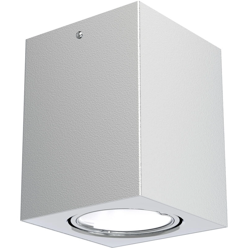 LED Aufbauleuchte, 10,5 cm, 5 W, Silber