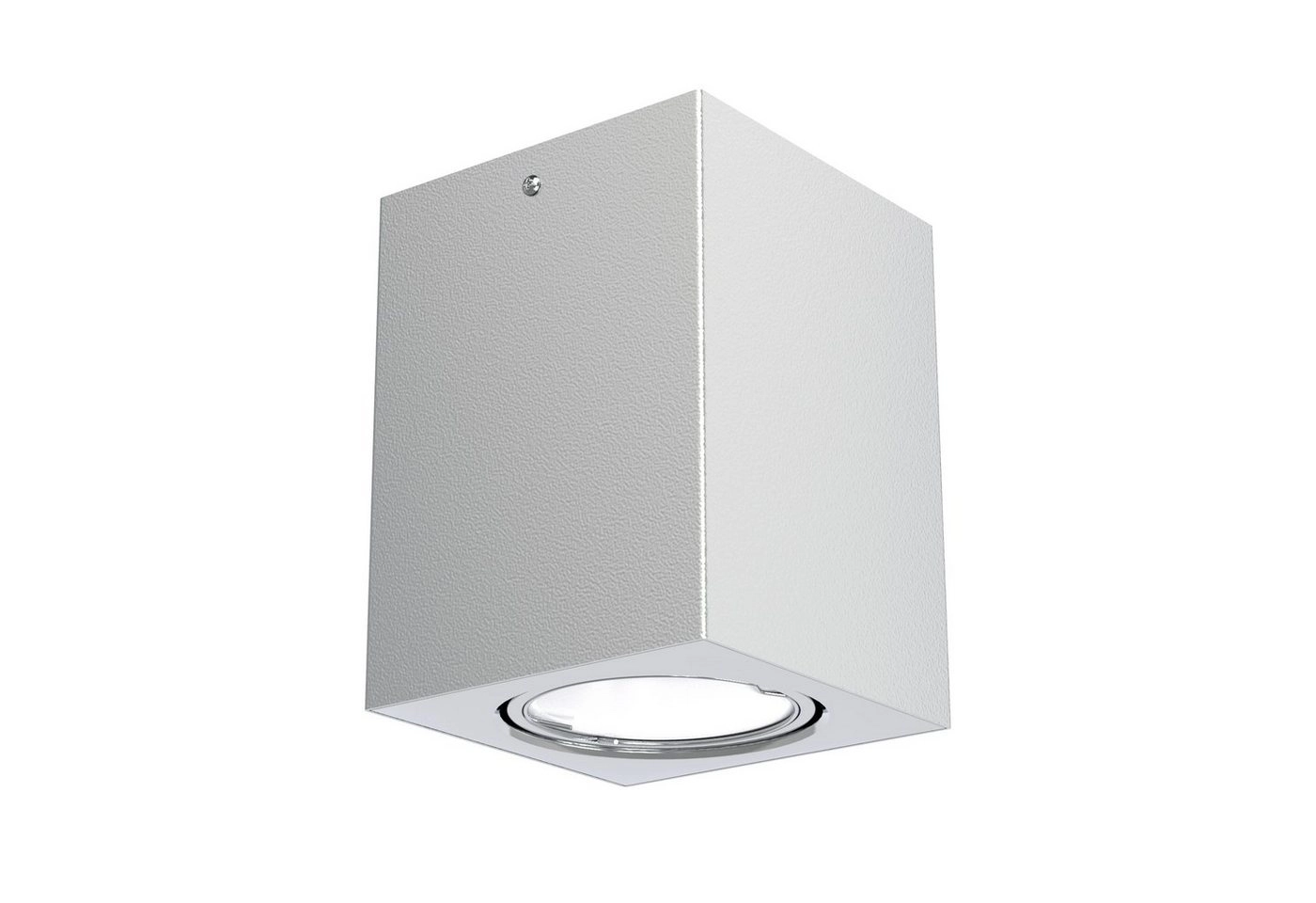 LED Aufbauleuchte, 10,5 cm, 5 W, Silber