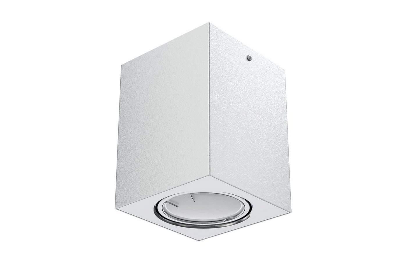 LED Aufbauleuchte, 10,5 cm, 5 W, Silber