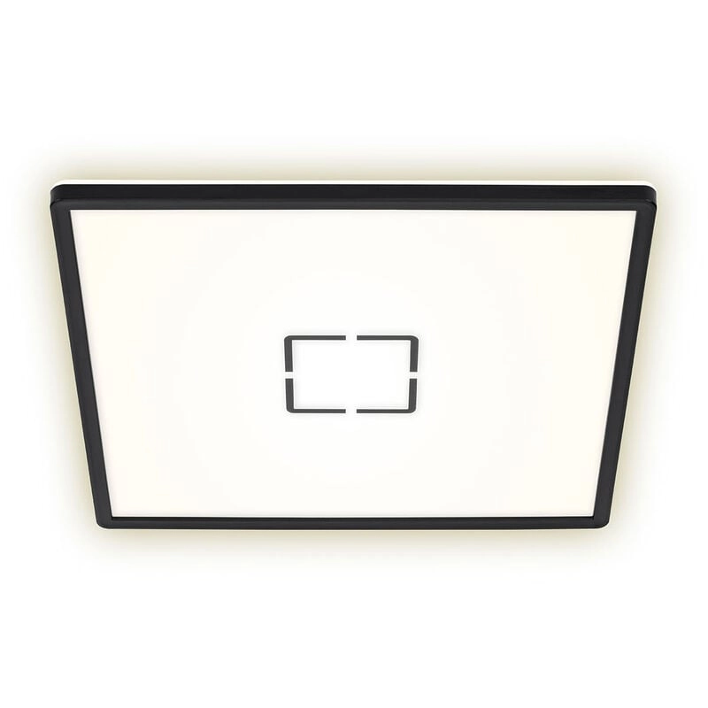 Slim LED Panel, 42 cm, 3000 LUMEN, 22 WATT, Schwarz