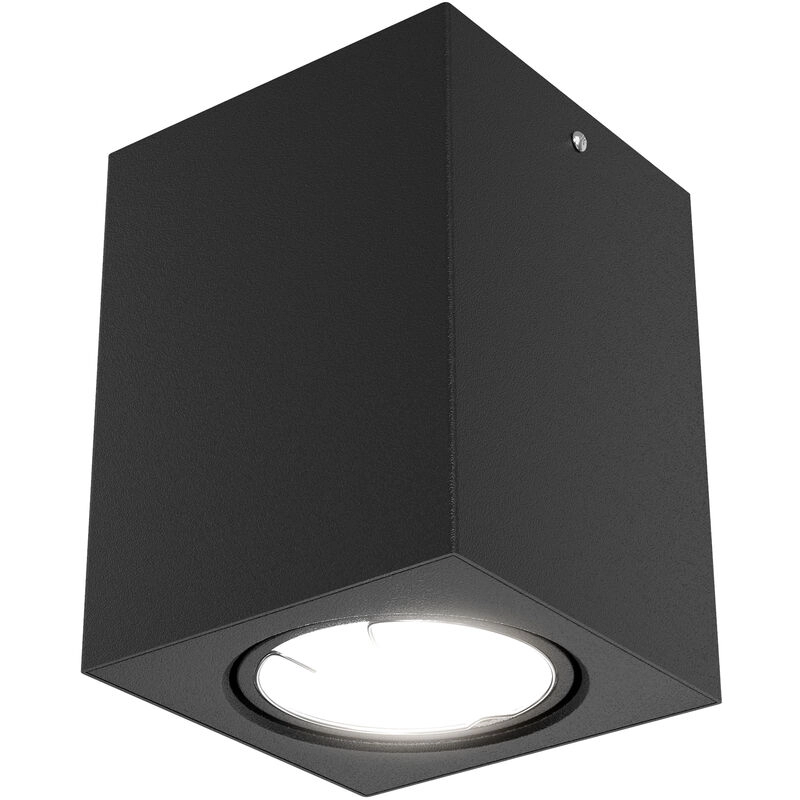 LED Aufbauleuchte, 10,5 cm, 5 W, Schwarz