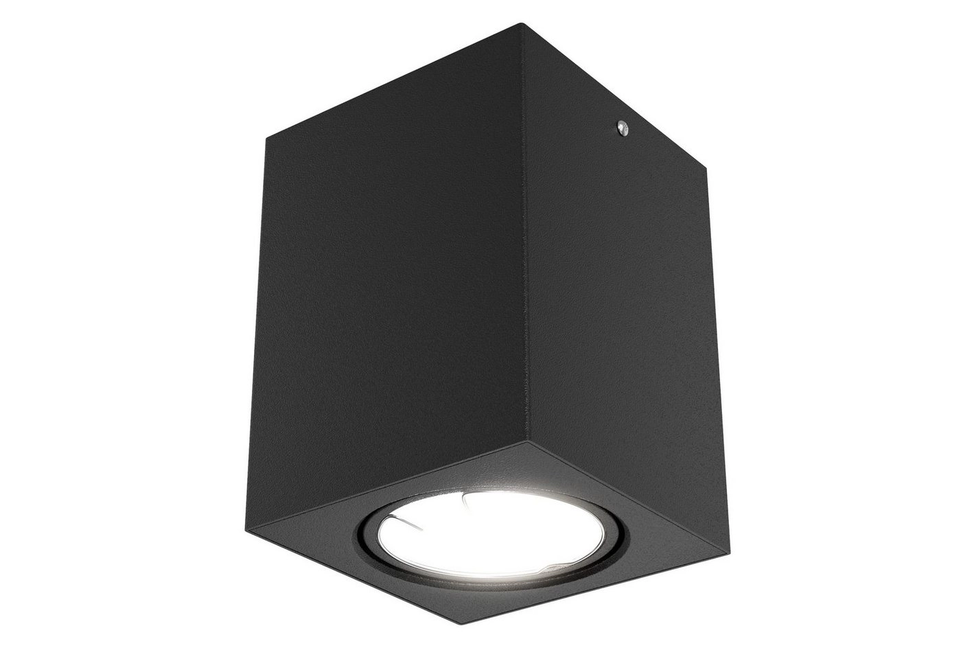 LED Aufbauleuchte, 10,5 cm, 5 W, Schwarz