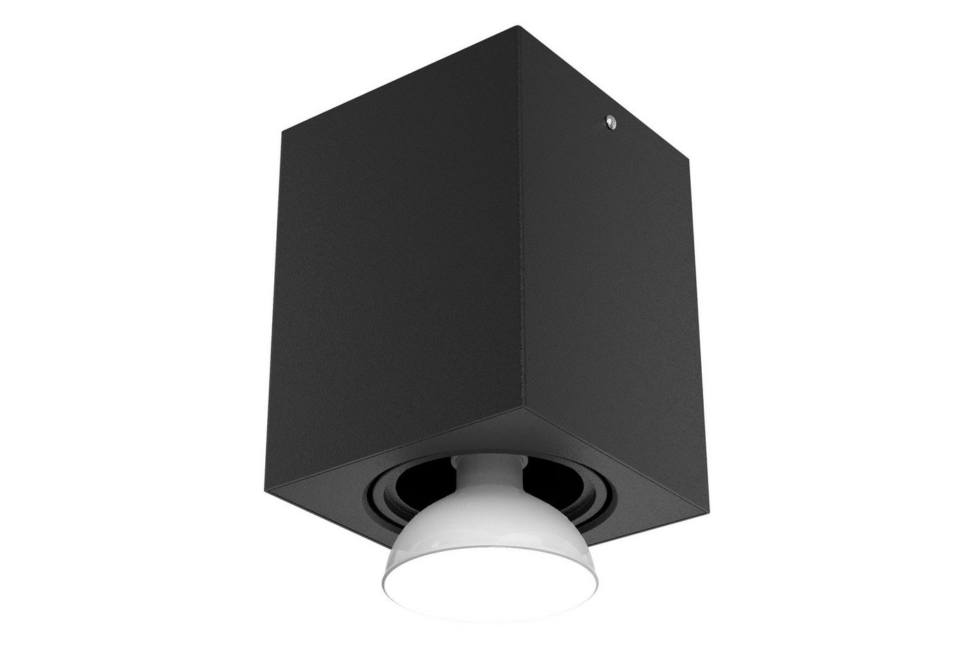 LED Aufbauleuchte, 10,5 cm, 5 W, Schwarz