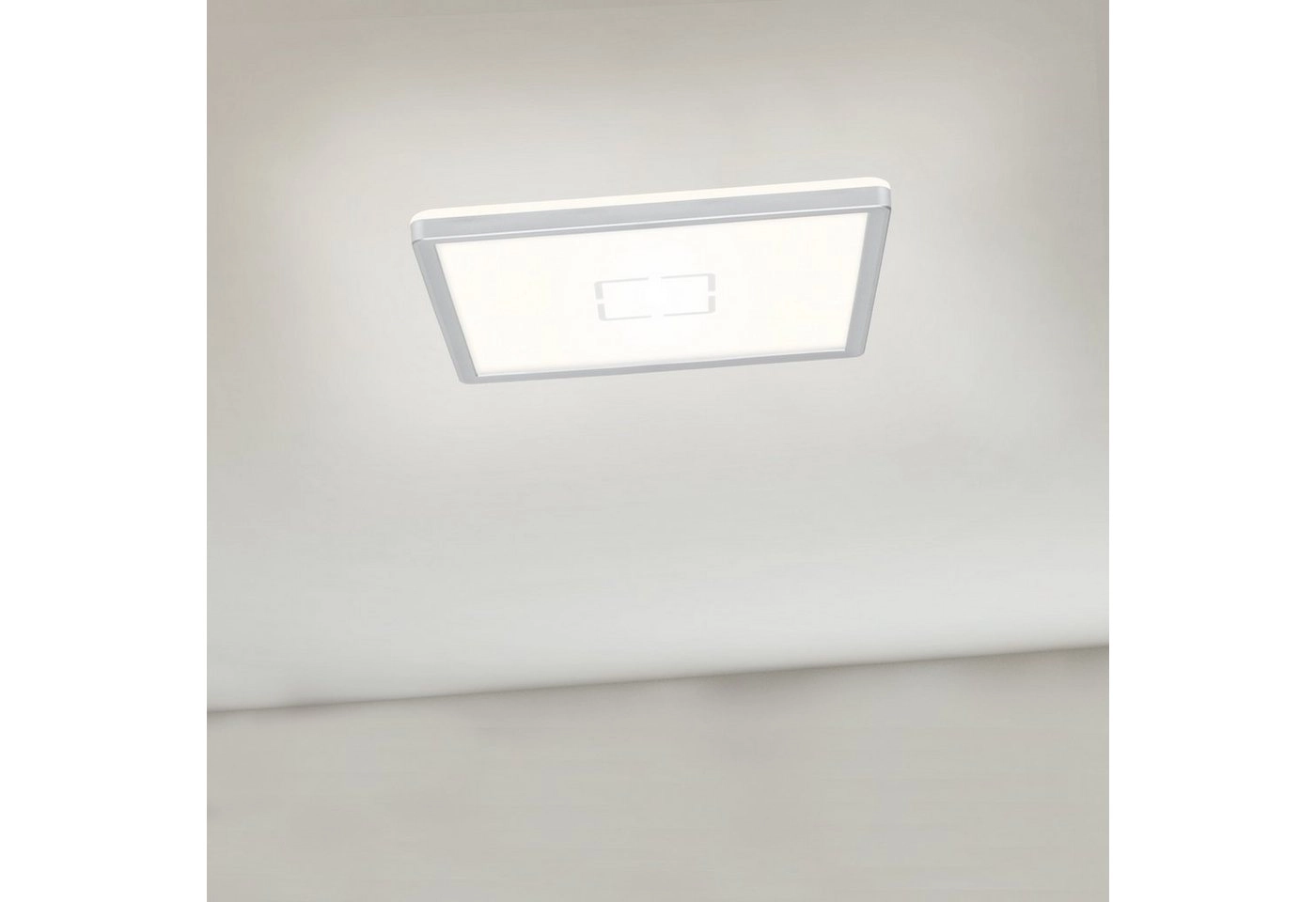 Slim LED Panel, 29,3 cm, 2400 LUMEN, 18 WATT, Silber