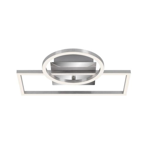 LED Deckenleuchte, 31 cm, 19,6 W, Alu-Chrom