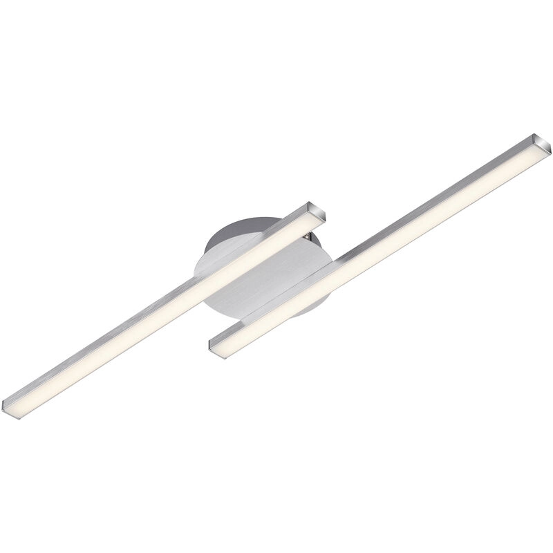 LED Wand- und Deckenleuchte, 55,4 cm, 12 W, Alu