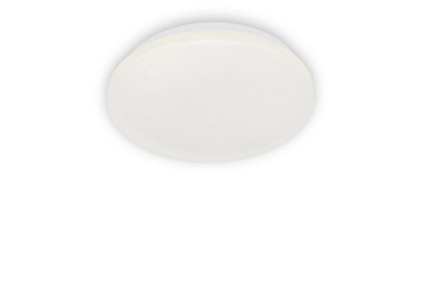 LED Deckenleuchte, Ø 22 cm, 10 W, Weiß